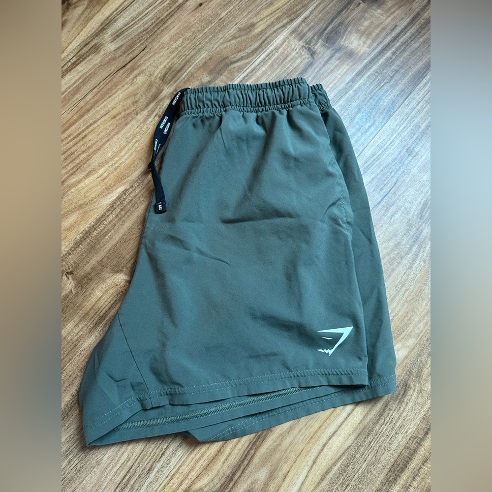Women’s gym shark  Green Gym Shorts